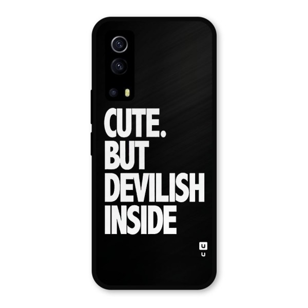 Devil Inside Metal Back Case for iQOO Z3