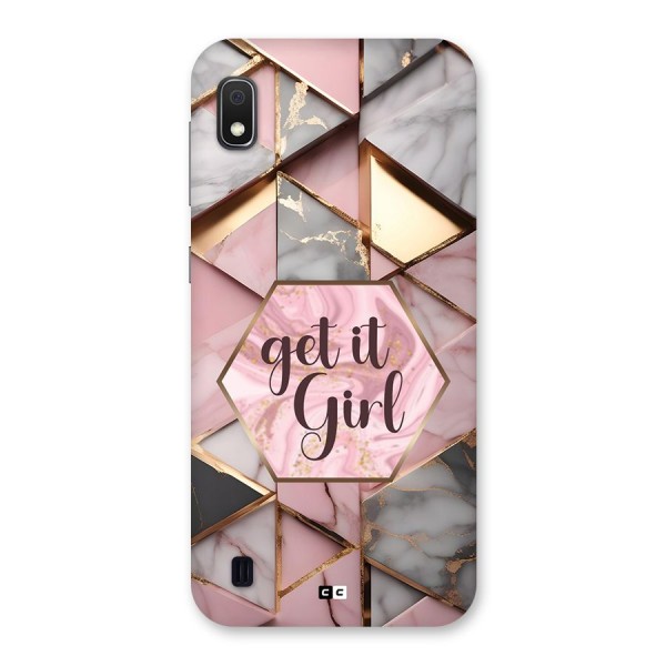 Diamond Girl Back Case for Galaxy A10