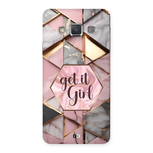 Diamond Girl Back Case for Galaxy A3