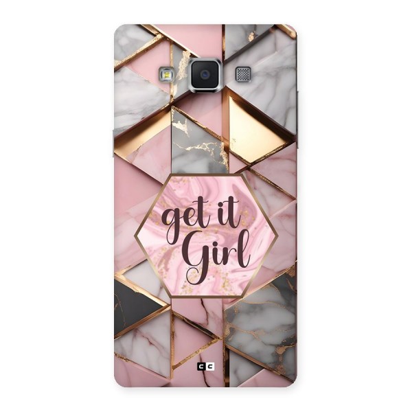 Diamond Girl Back Case for Galaxy A5