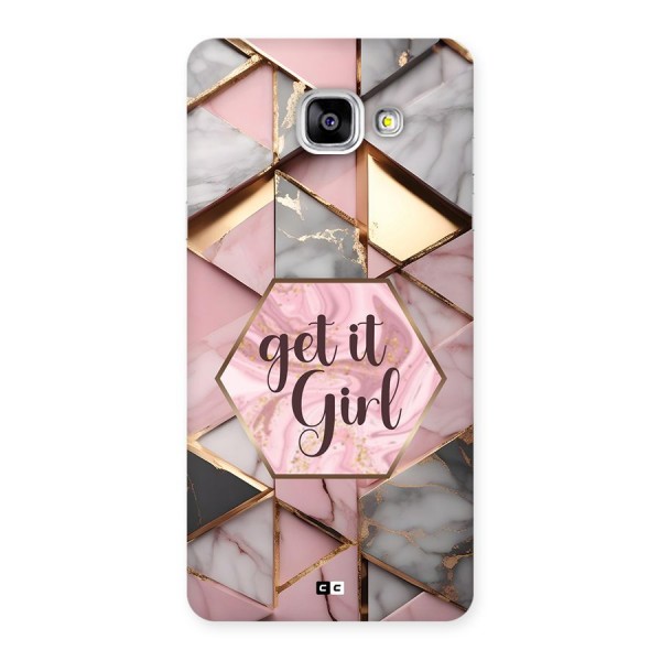 Diamond Girl Back Case for Galaxy A5 (2016)