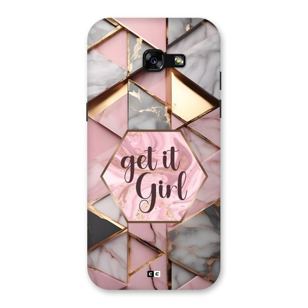 Diamond Girl Back Case for Galaxy A5 2017