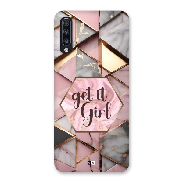 Diamond Girl Back Case for Galaxy A70s