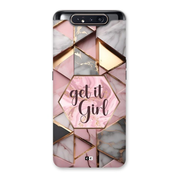 Diamond Girl Back Case for Galaxy A80