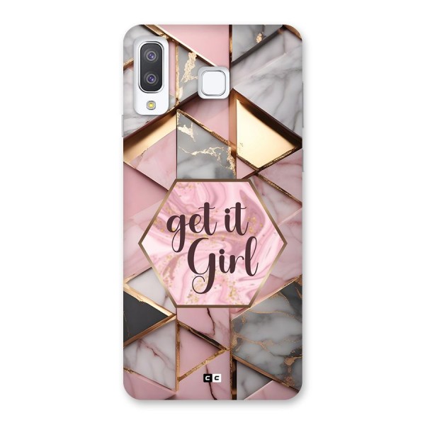 Diamond Girl Back Case for Galaxy A8 Star