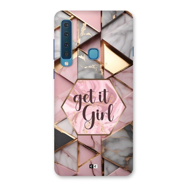 Diamond Girl Back Case for Galaxy A9 (2018)