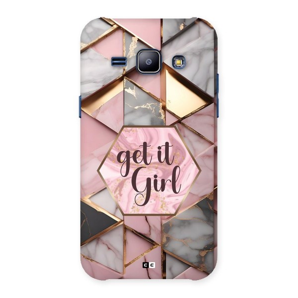 Diamond Girl Back Case for Galaxy J1