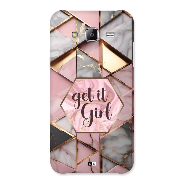 Diamond Girl Back Case for Galaxy J5