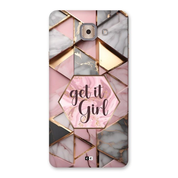 Diamond Girl Back Case for Galaxy J7 Max