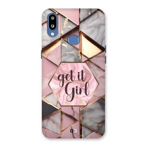 Diamond Girl Back Case for Galaxy M01s