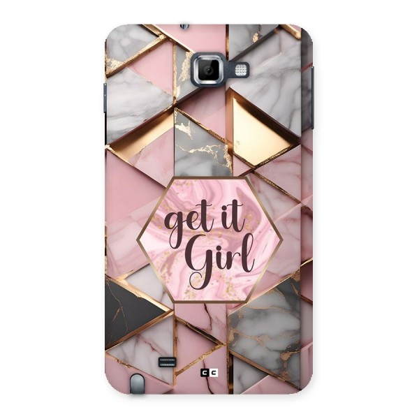 Diamond Girl Back Case for Galaxy Note