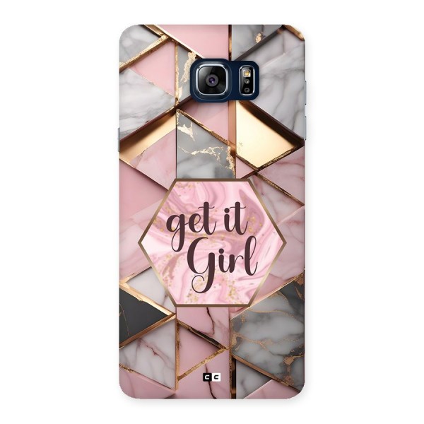 Diamond Girl Back Case for Galaxy Note 5