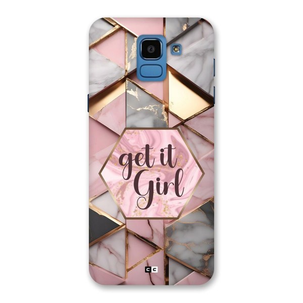 Diamond Girl Back Case for Galaxy On6