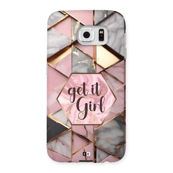 Diamond Girl Back Case for Galaxy S6