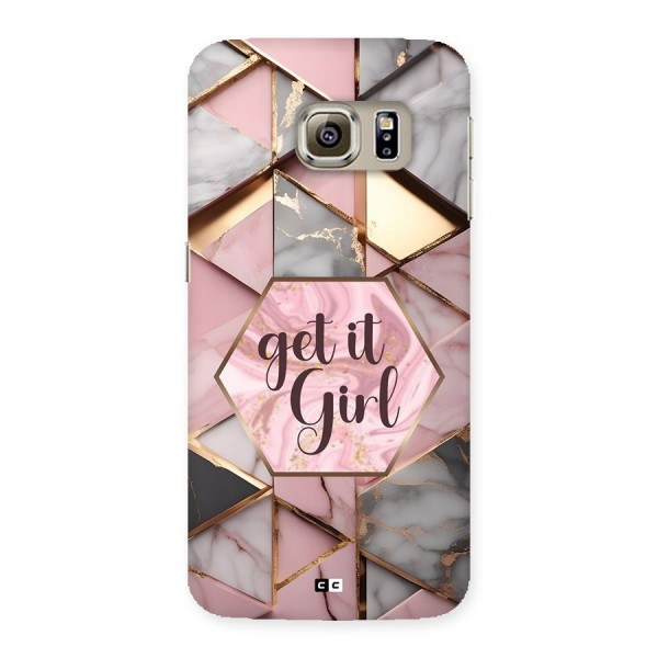 Diamond Girl Back Case for Galaxy S6 Edge Plus