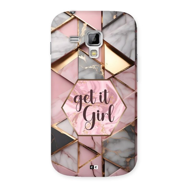 Diamond Girl Back Case for Galaxy S Duos