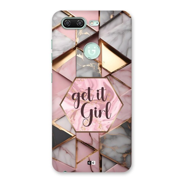 Diamond Girl Back Case for Gionee S10