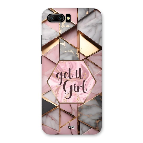 Diamond Girl Back Case for Honor 10