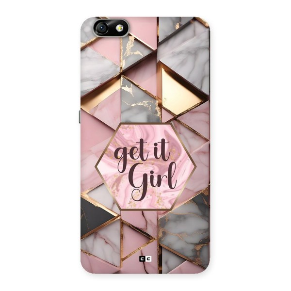 Diamond Girl Back Case for Honor 4X