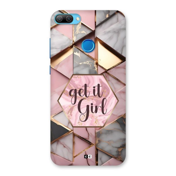 Diamond Girl Back Case for Honor 9N