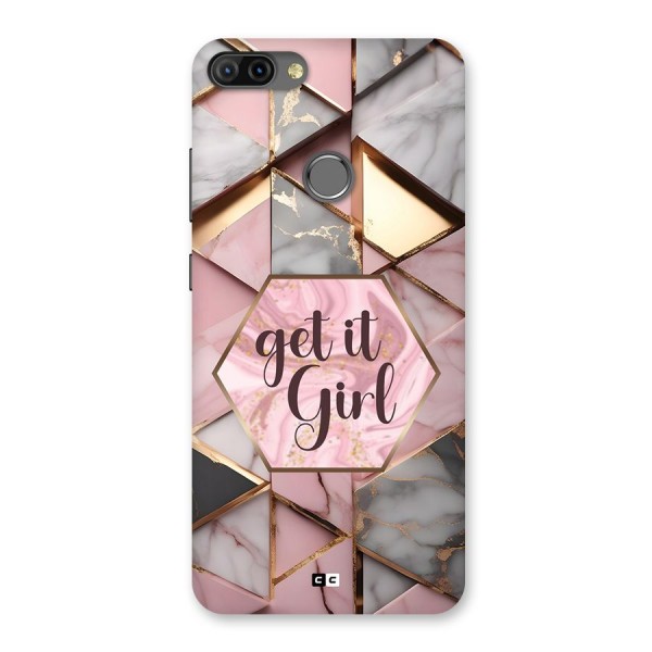 Diamond Girl Back Case for Infinix Hot 6 Pro