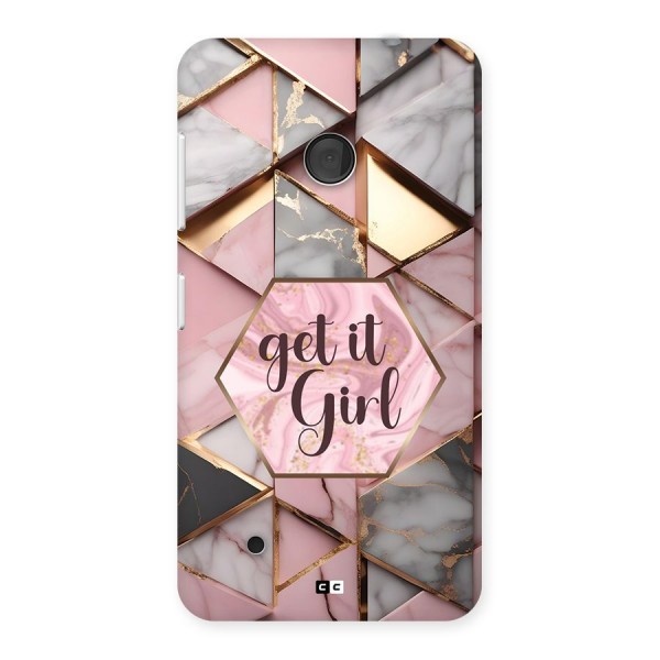 Diamond Girl Back Case for Lumia 530