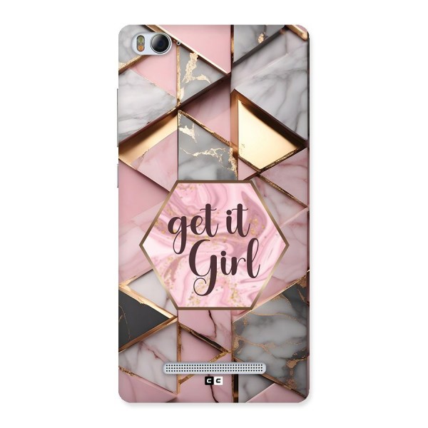 Diamond Girl Back Case for Mi4i