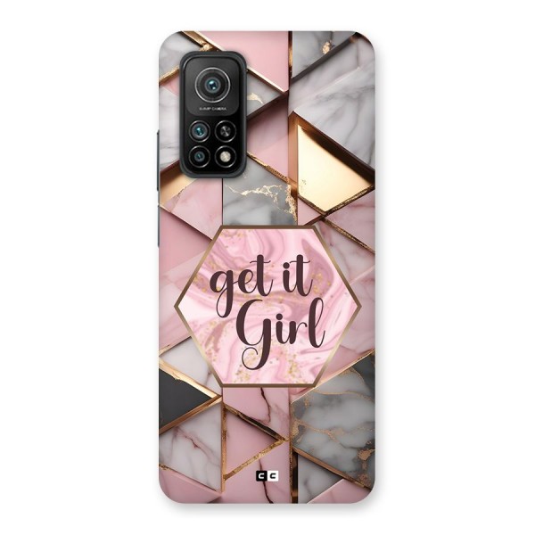 Diamond Girl Back Case for Mi 10T Pro 5G