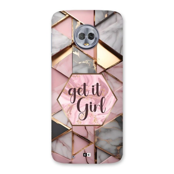 Diamond Girl Back Case for Moto G6