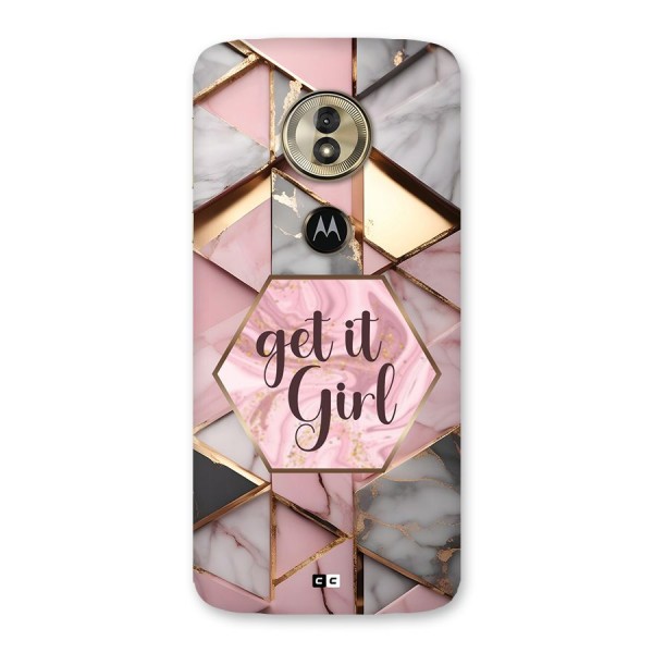 Diamond Girl Back Case for Moto G6 Play