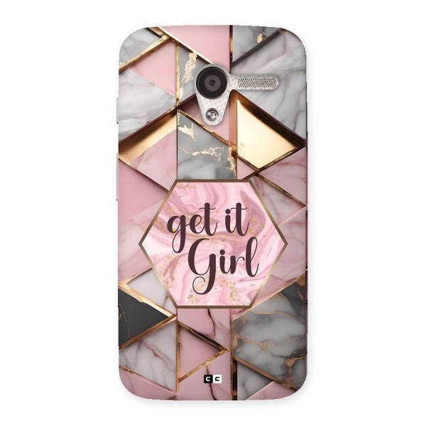 Diamond Girl Back Case for Moto X