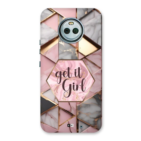 Diamond Girl Back Case for Moto X4