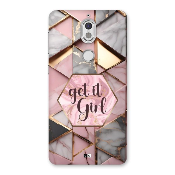 Diamond Girl Back Case for Nokia 7