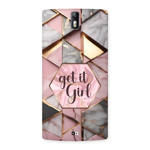 Diamond Girl Back Case for OnePlus One