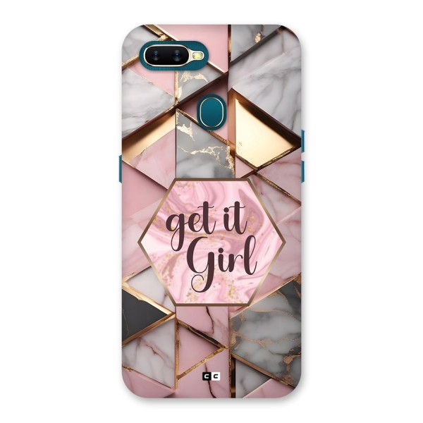 Diamond Girl Back Case for Oppo A11k