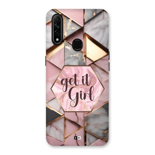 Diamond Girl Back Case for Oppo A31