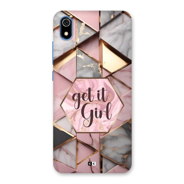 Diamond Girl Back Case for Redmi 7A