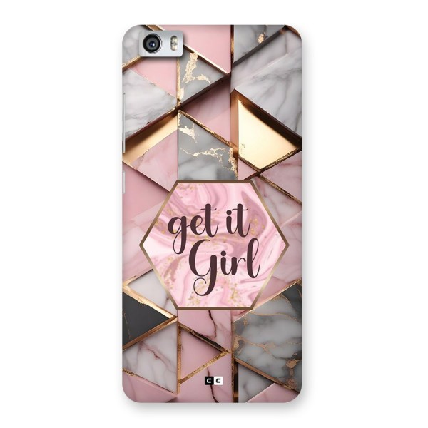 Diamond Girl Back Case for Redmi Mi 5