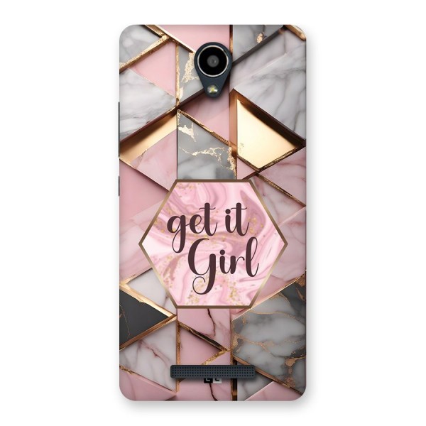 Diamond Girl Back Case for Redmi Note 2