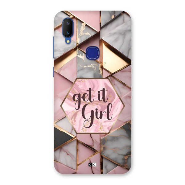 Diamond Girl Back Case for Vivo V11