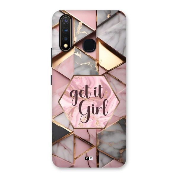 Diamond Girl Back Case for Vivo Y19