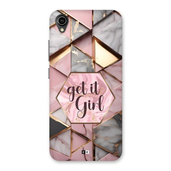 Diamond Girl Back Case for Vivo Y90