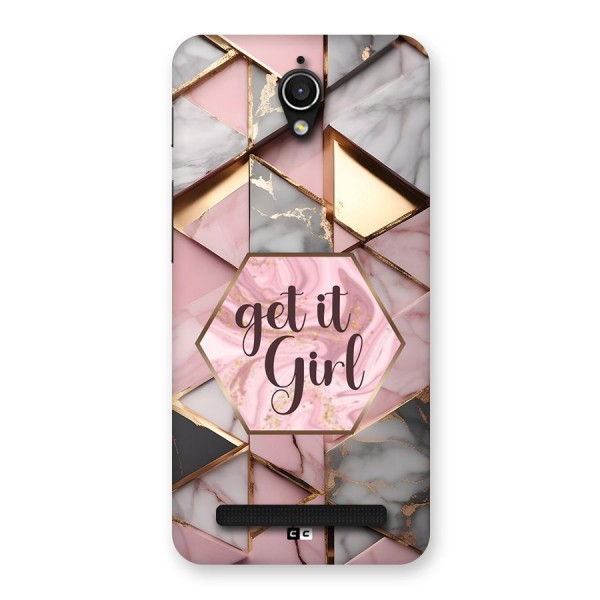 Diamond Girl Back Case for Zenfone Go