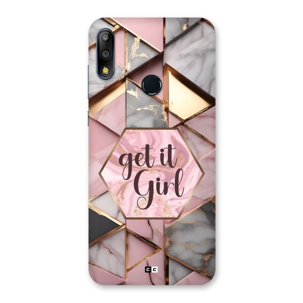 Diamond Girl Back Case for Zenfone Max Pro M2