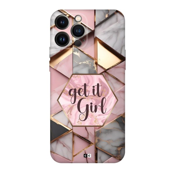 Diamond Girl Back Case for iPhone 13 Pro Max