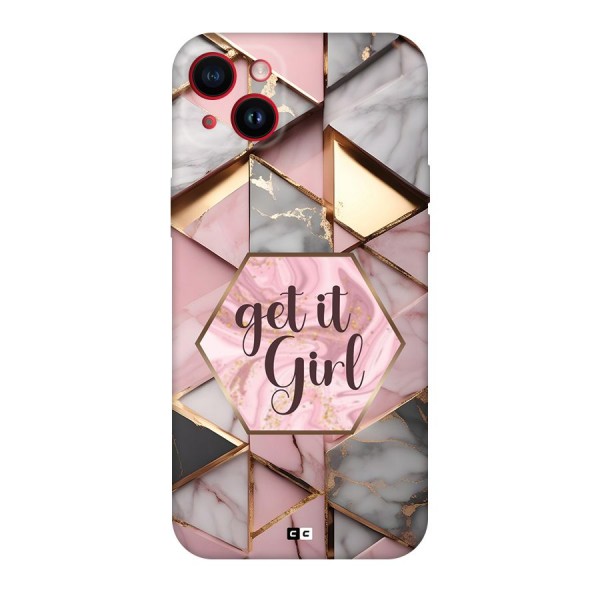 Diamond Girl Back Case for iPhone 14 Plus