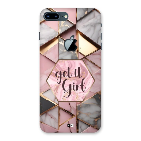 Diamond Girl Back Case for iPhone 7 Plus Apple Cut