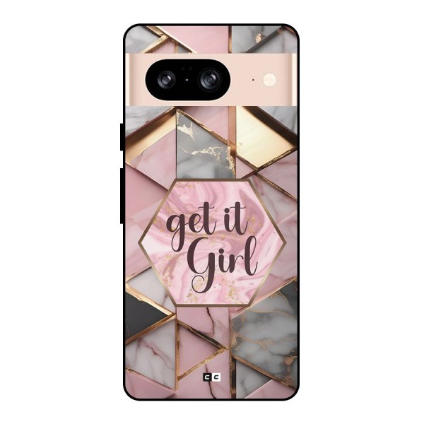 Diamond Girl Metal Back Case for Google Pixel 8