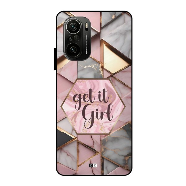 Diamond Girl Metal Back Case for Mi 11X Pro