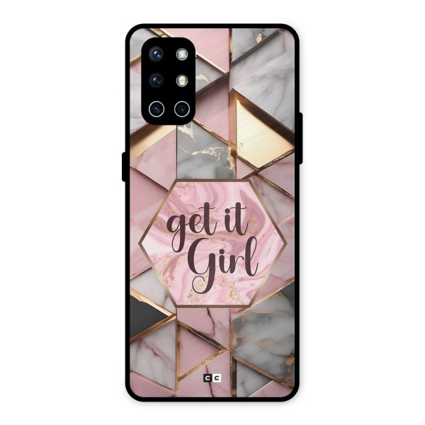 Diamond Girl Metal Back Case for OnePlus 9R